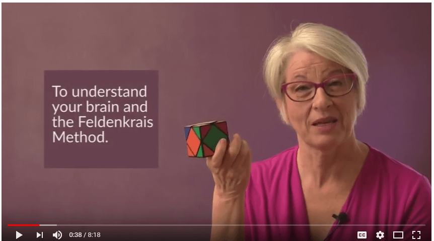 Youtube thumbnail of Cynthia Allen discussing about Feldenkrais Method